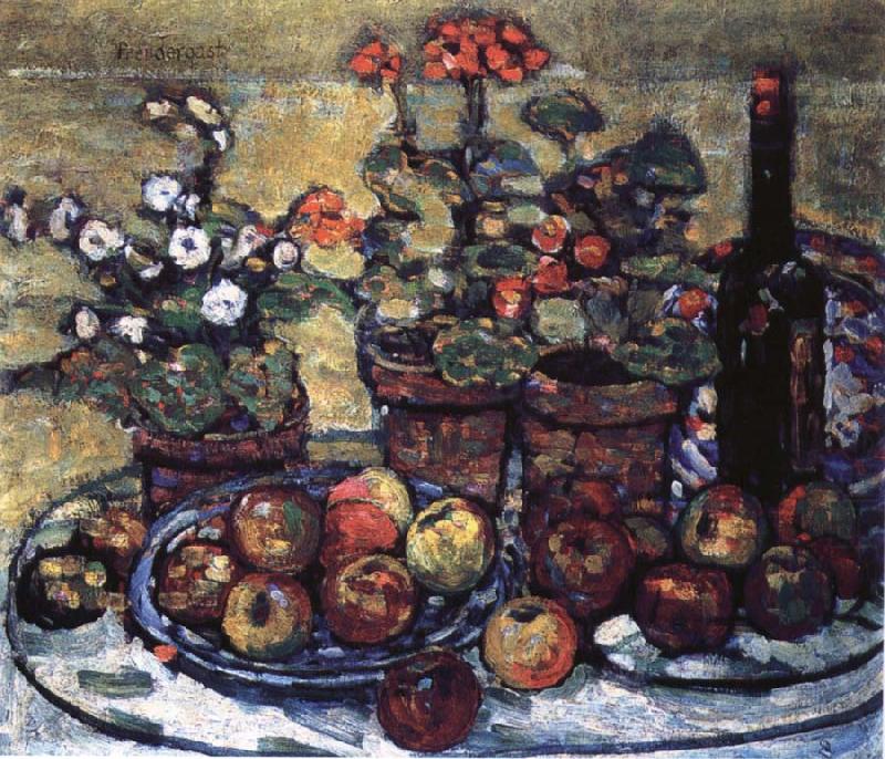 Fruits and flowers, unknow artist